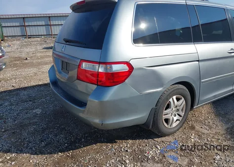 2007 Honda Odyssey Ex from USA, damaged, VIN 5FNRL38427B144880
